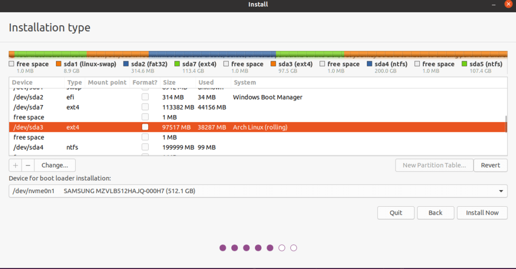 How to Dual Boot Ubuntu and Windows 10? 7 Partitions - Dual Boot Ubuntu and Windows 10