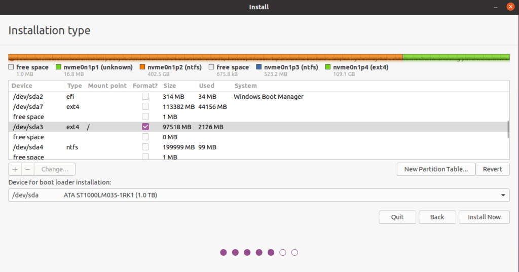 How to Dual Boot Ubuntu and Windows 10? 9 Partitioning - Dual Boot Ubuntu and Windows 10