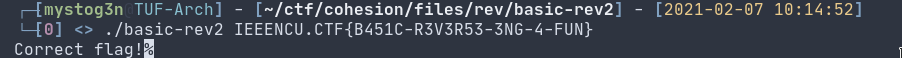 Reverse Engineering Challenges - Cohesion Writeups 10
