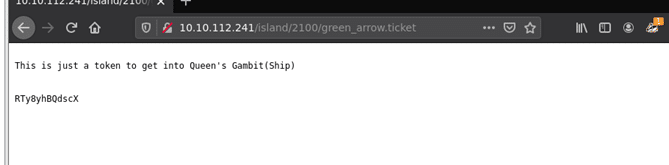 Lian_Yu: TryHackme Walkthrough 12 /green_arrow.ticket