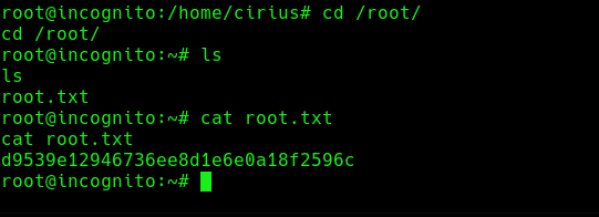 Library: Tryhackme Writeup 11 Root flag