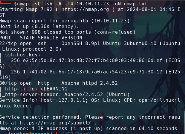 HackTheBox - PermX Walkthrough 3 HackTheBox - PermX Walkthrough 2