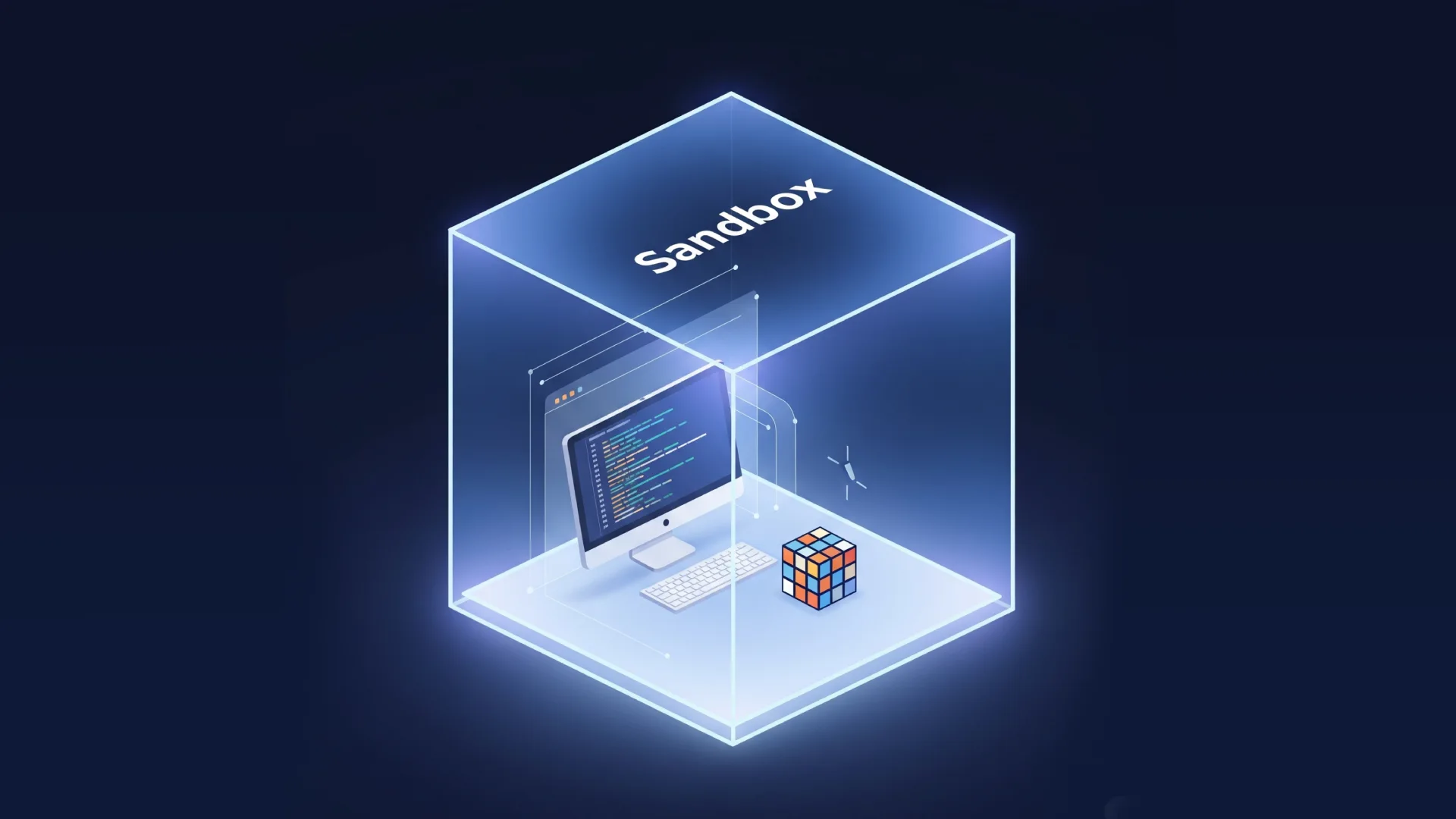 A symbolic representation of a safe coding sandbox for an ethical hacking project. A symbolic representation of a safe coding sandbox for an ethical hacking project.